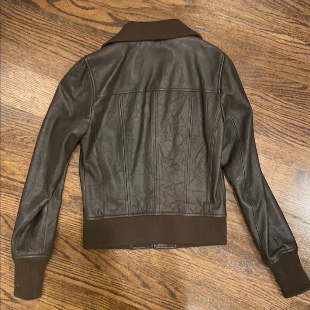 Halogen Leather Jacket - image 2